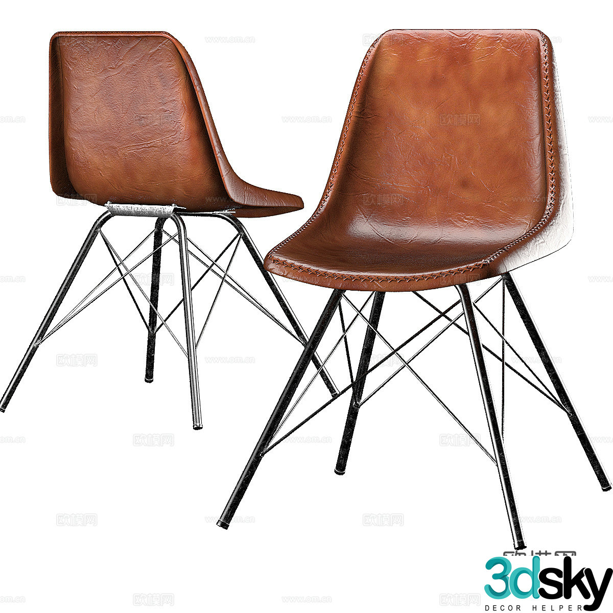 Leisure chair 3d model