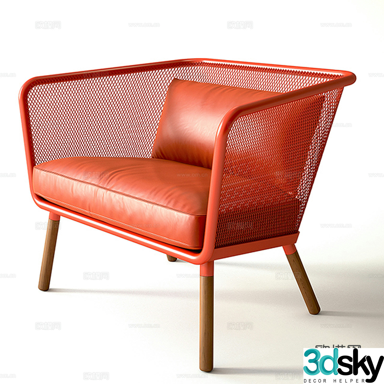 Leisure chair 3d model