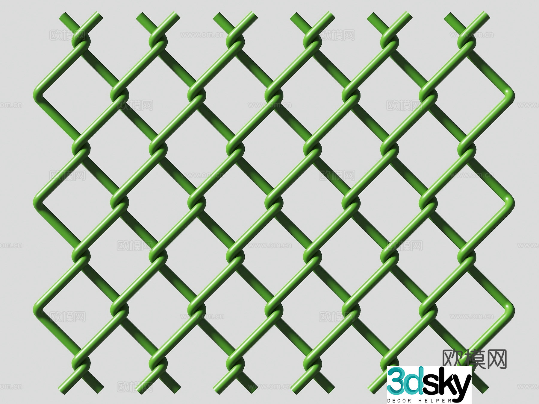 Modern barbed wire industrial wind barbed wire barbed wire guardrail barbed wire fence barbed wire railing 3D model