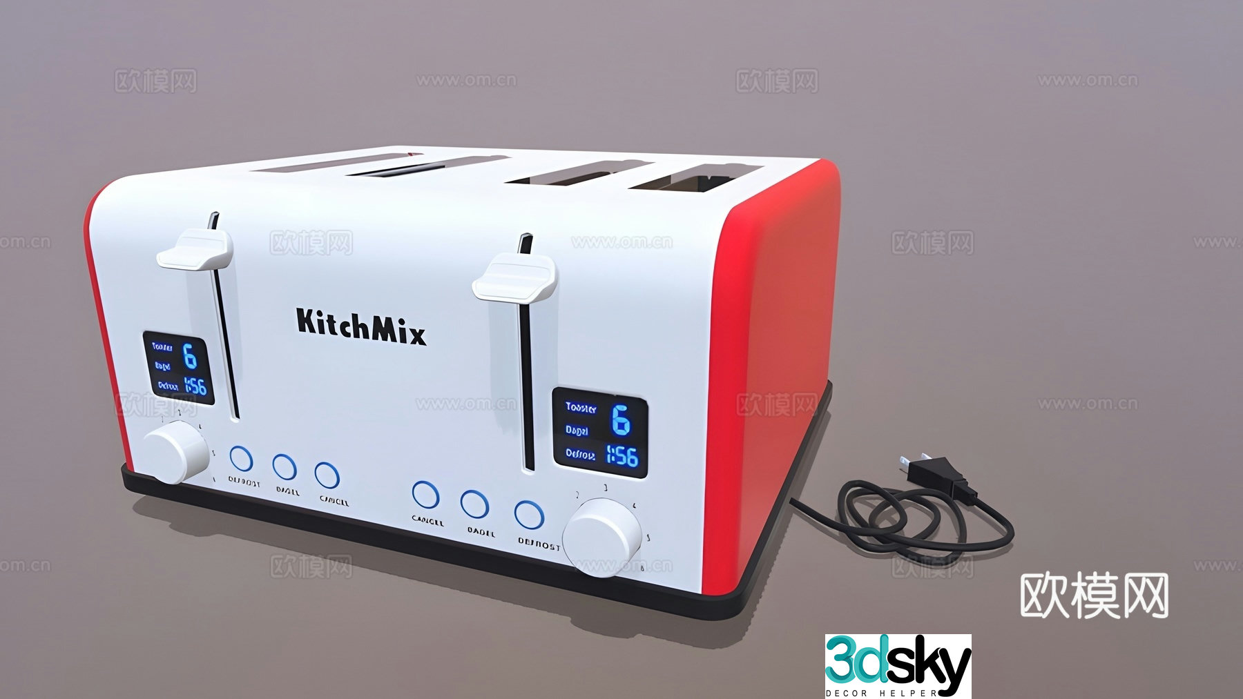 Toaster 3d model