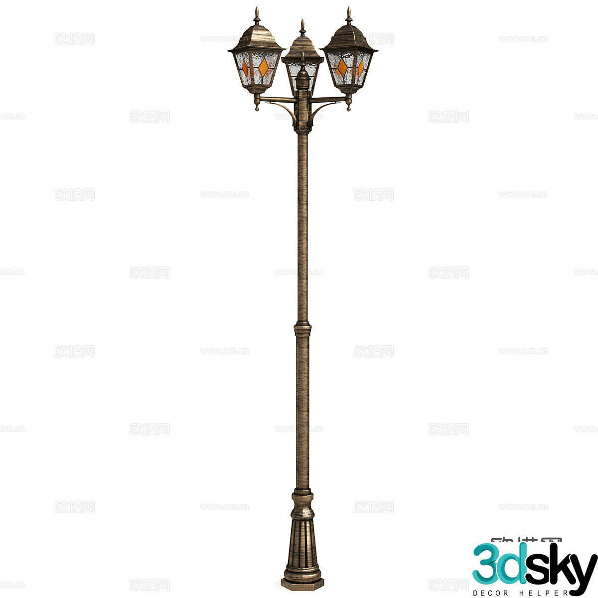 Street light 3d model