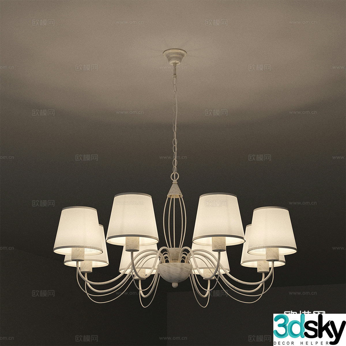 Chandelier 3d model