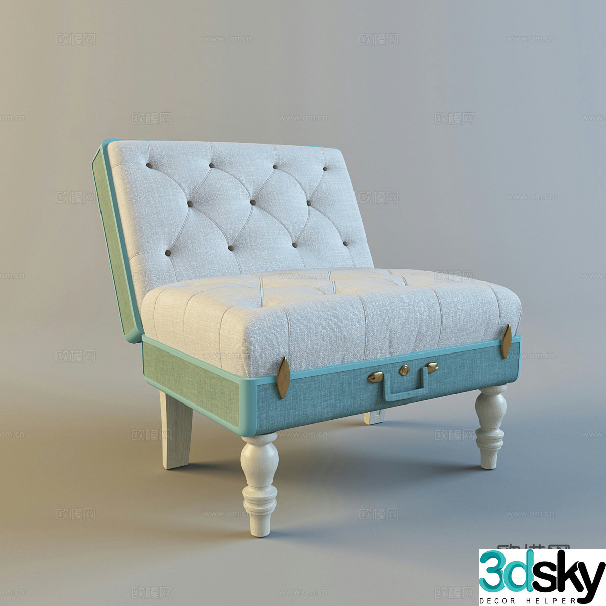 Leisure chair 3d model