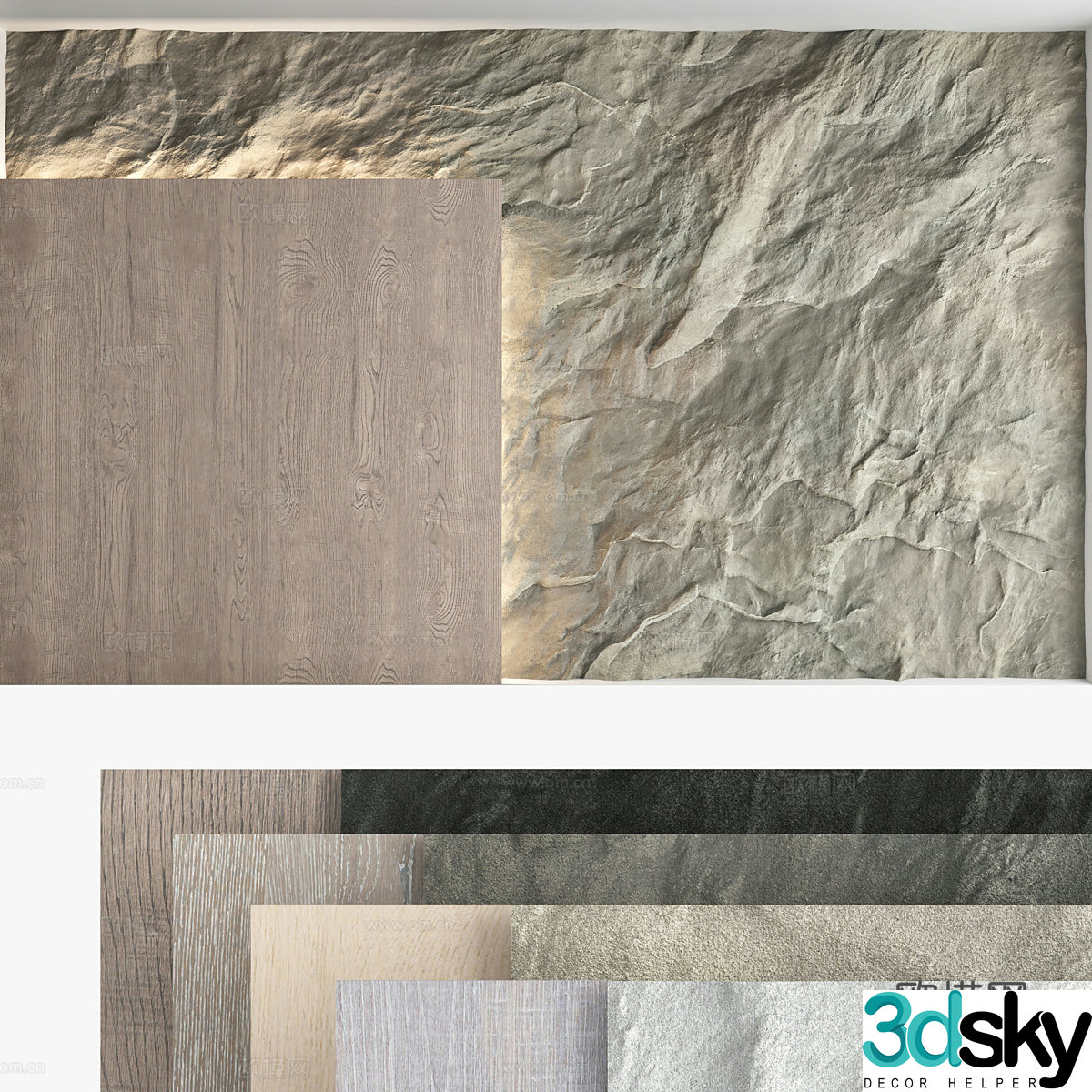 Wall panel 3d model