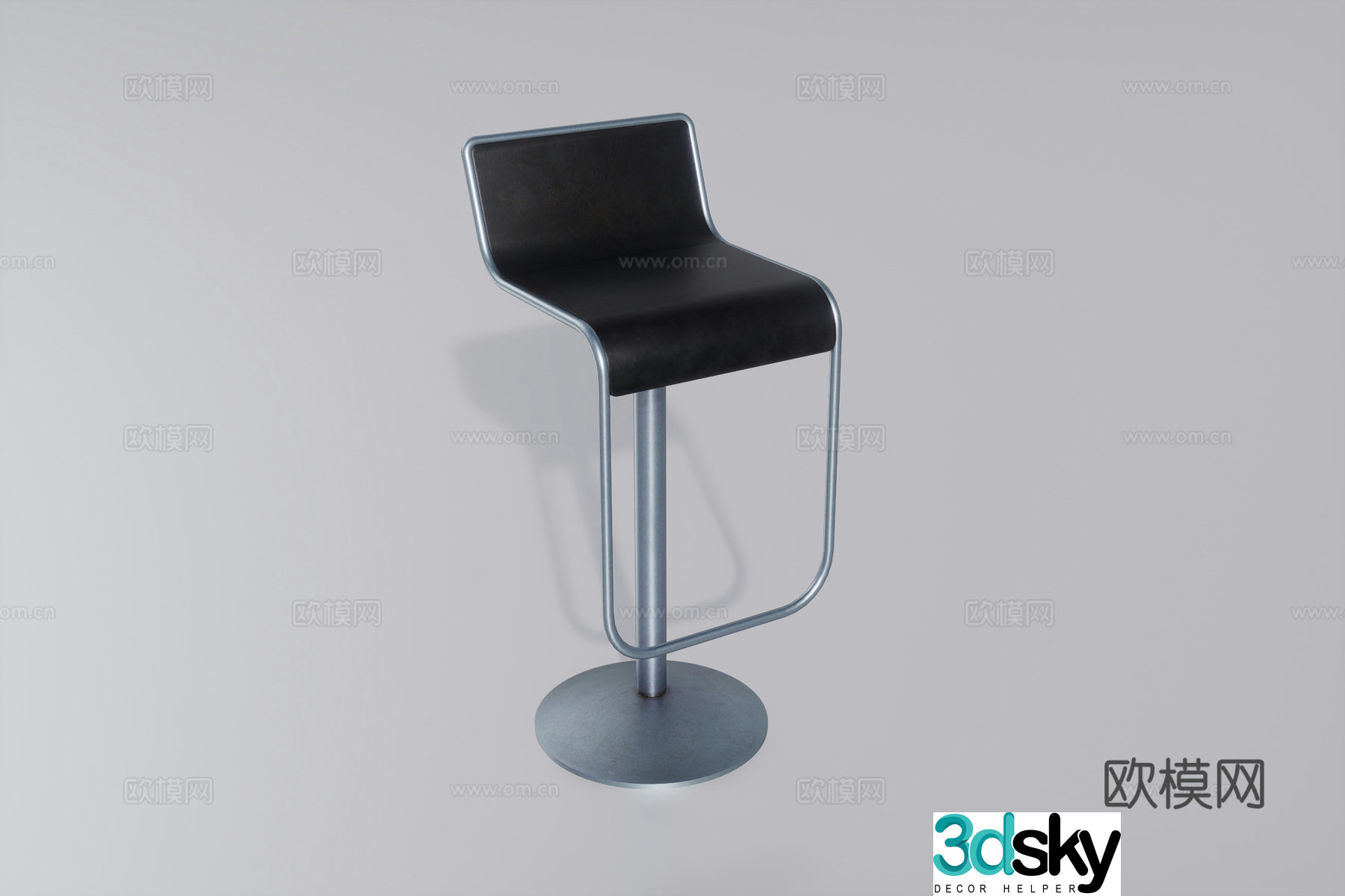 Bar stool 3d model
