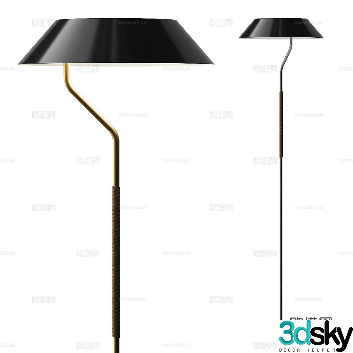 Floor lamp 3d model
