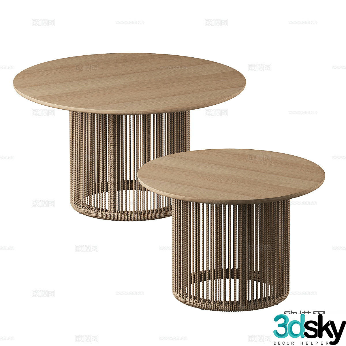 Modern Italian coffee table 3d model