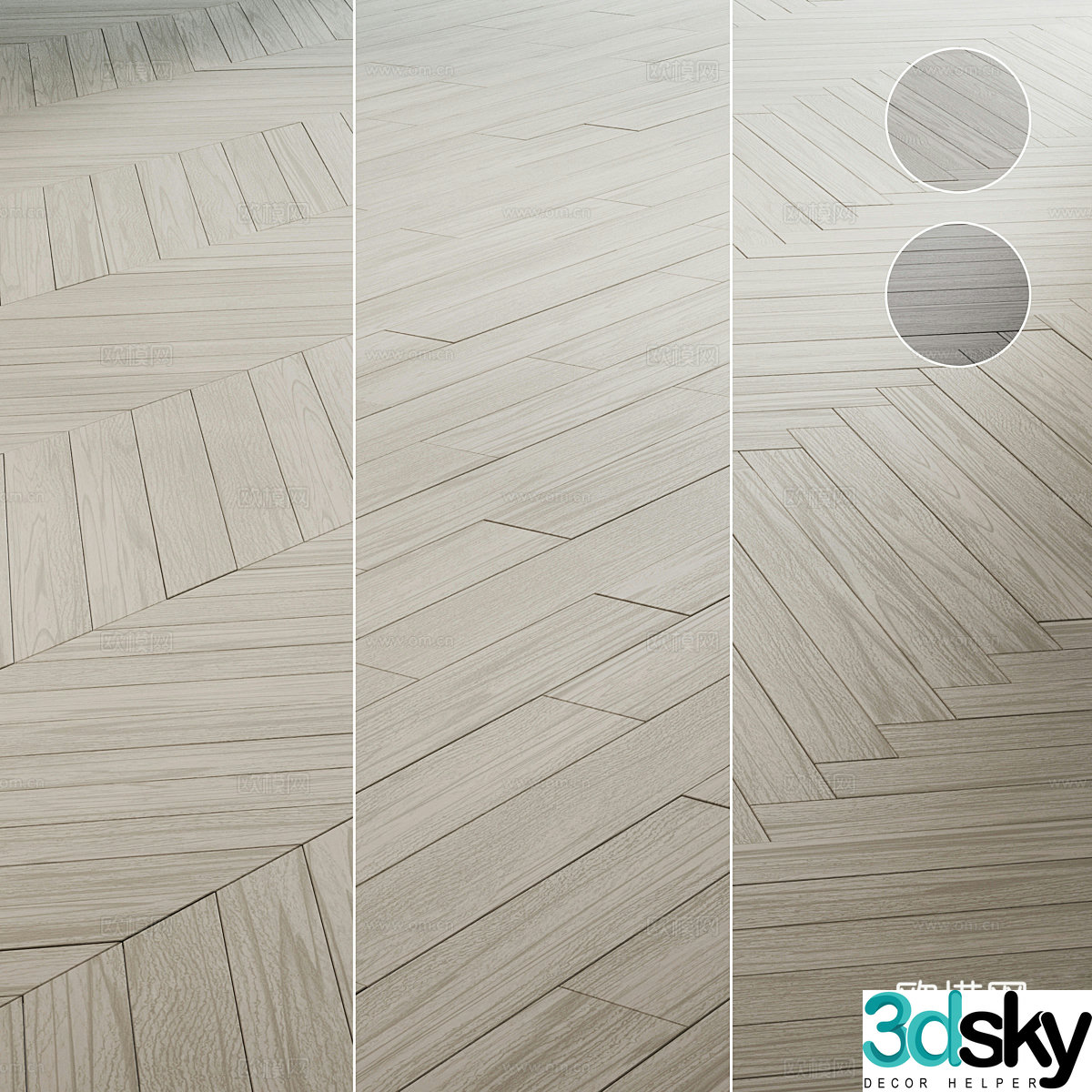 3d model of floor tiles