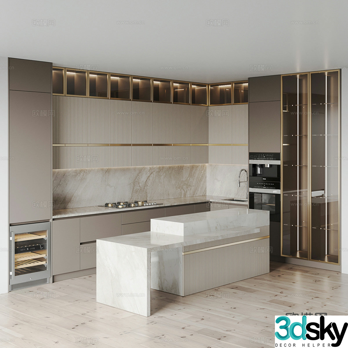 Kitchen 3d model
