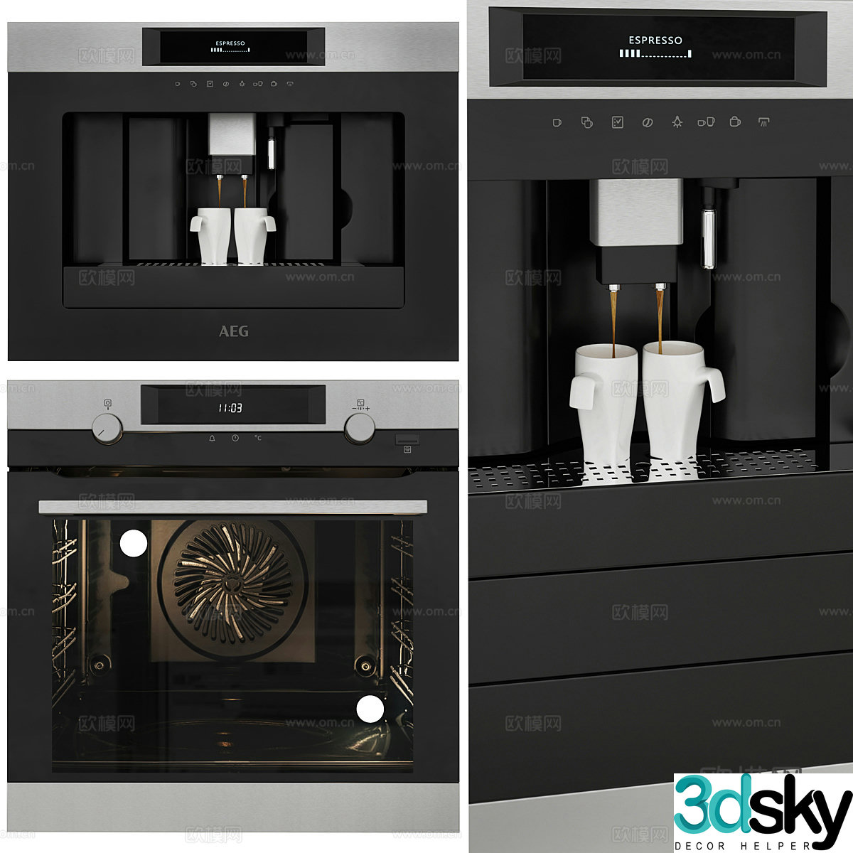 Kitchen 3d model