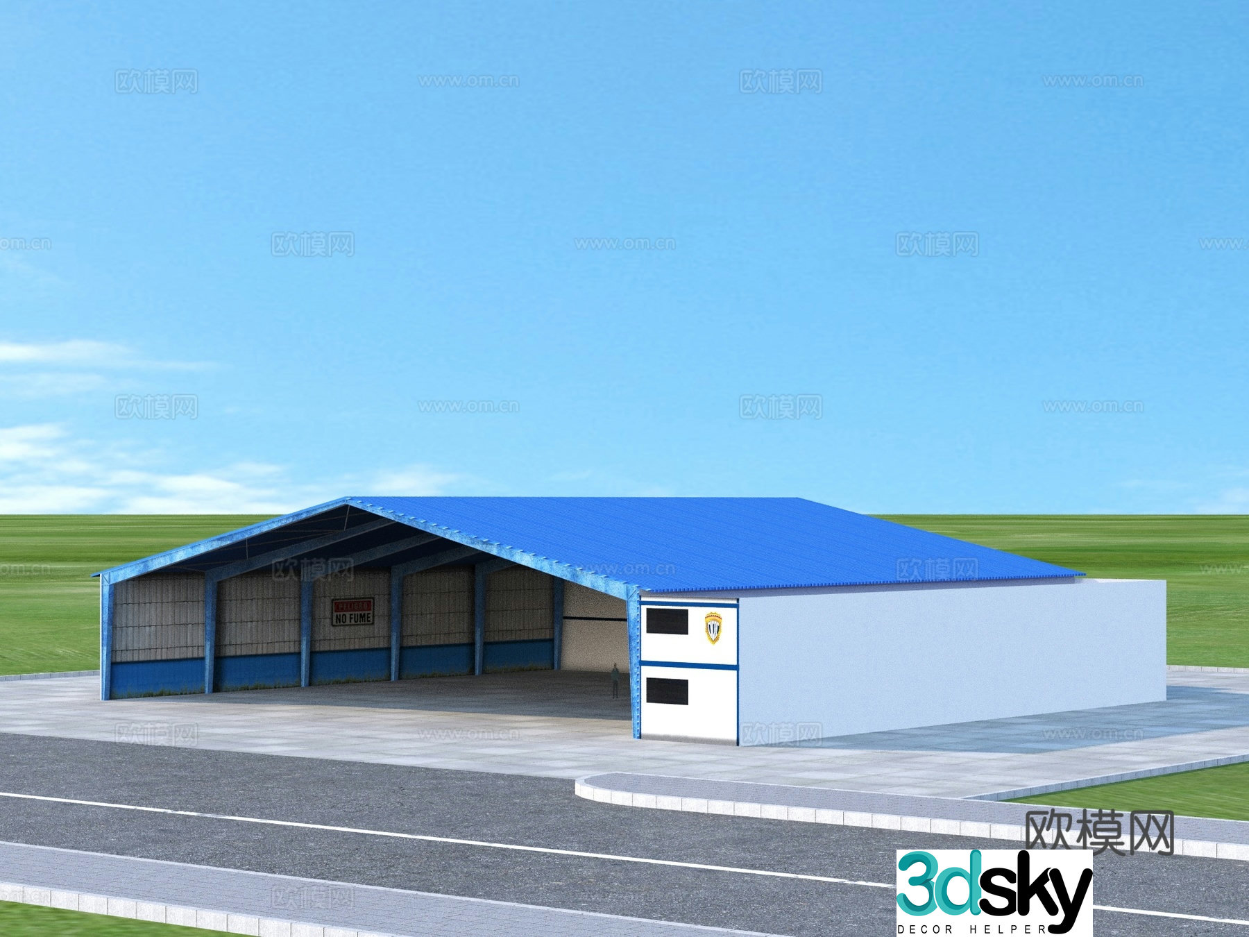 Mobile building building building building building 3D model