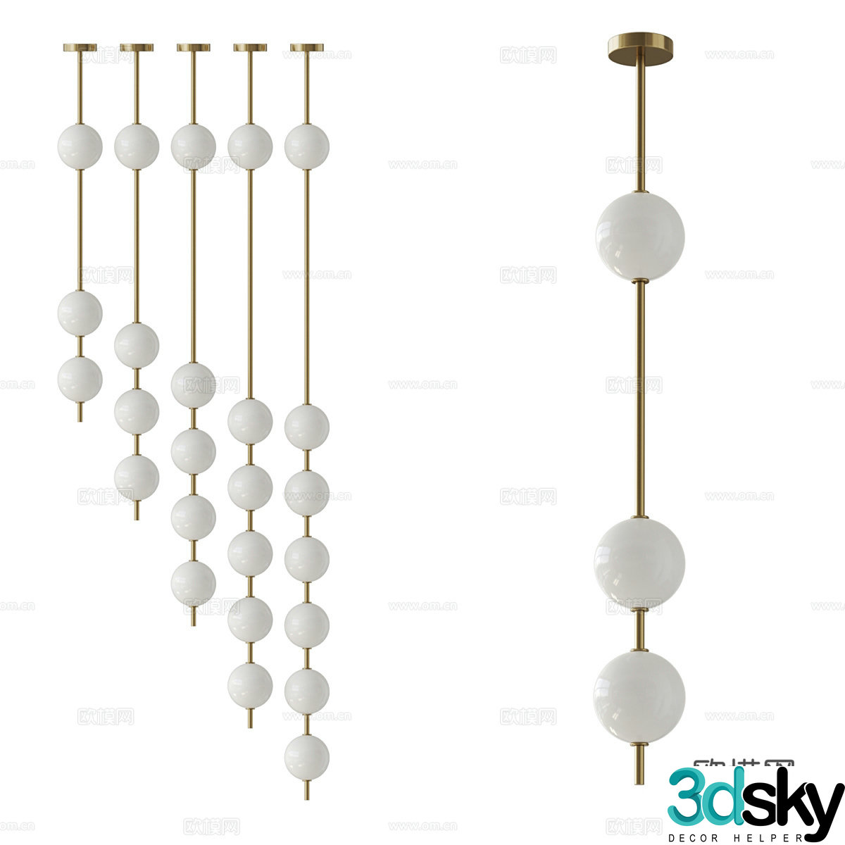 Ceiling light 3d model