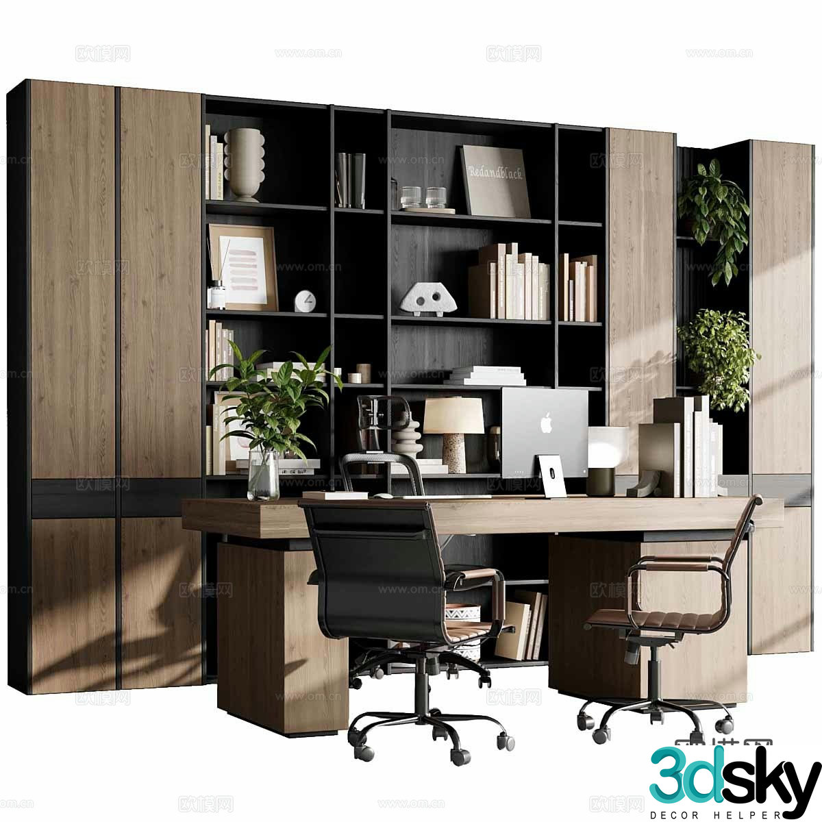 Bookcase 3d model