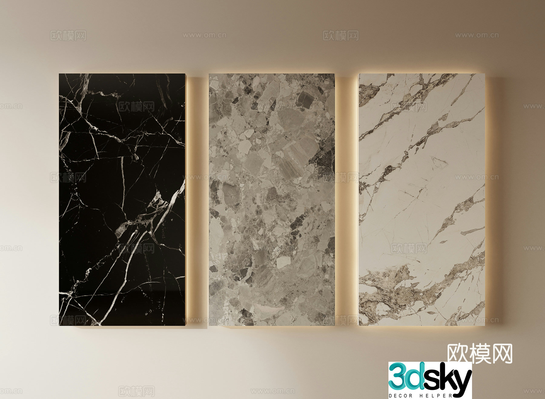 Marble 3d model