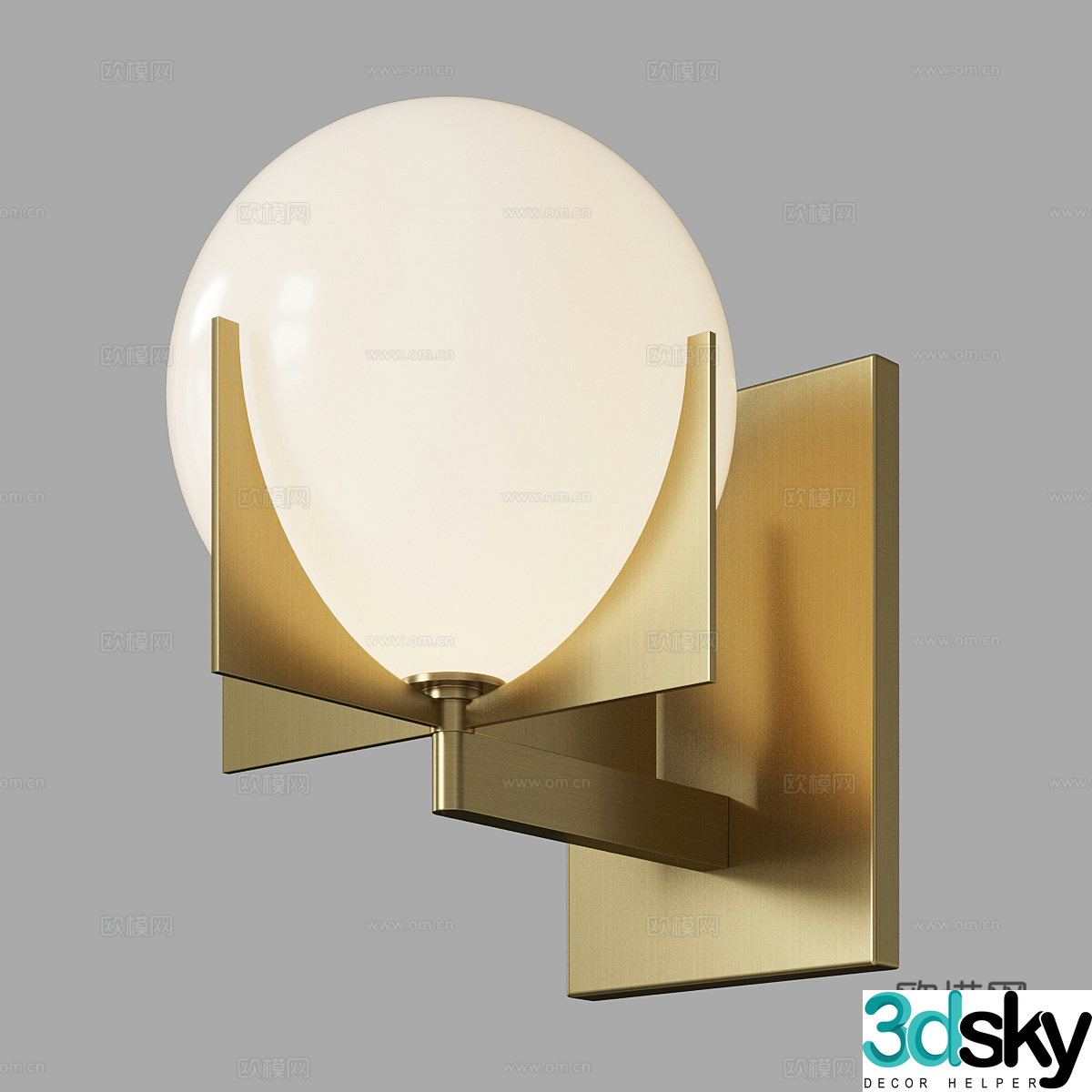 Wall lamp 3d model