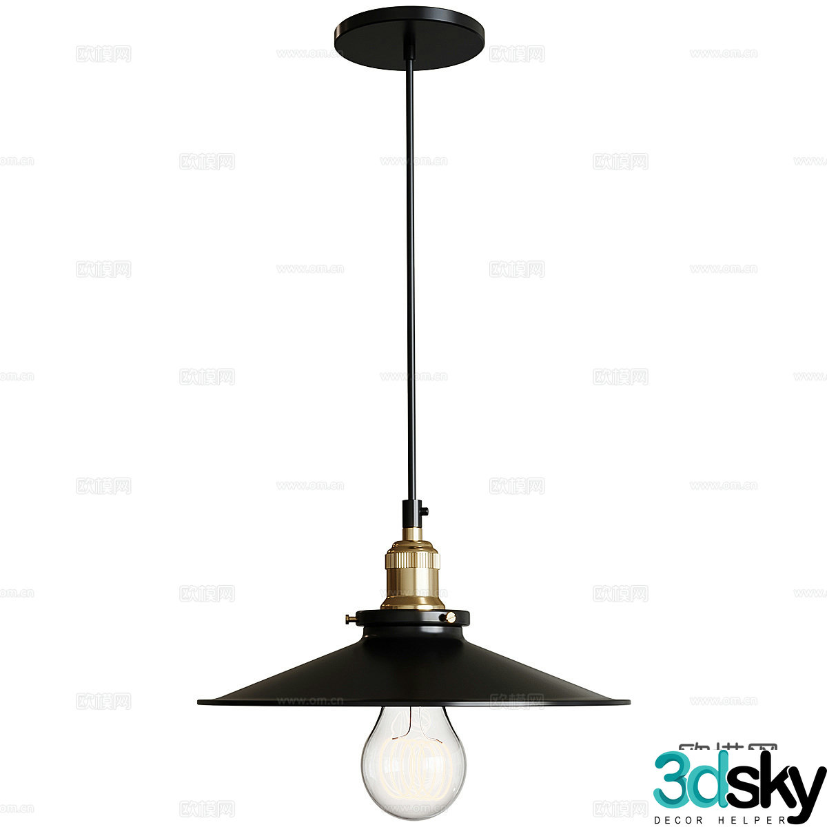Ceiling light 3d model