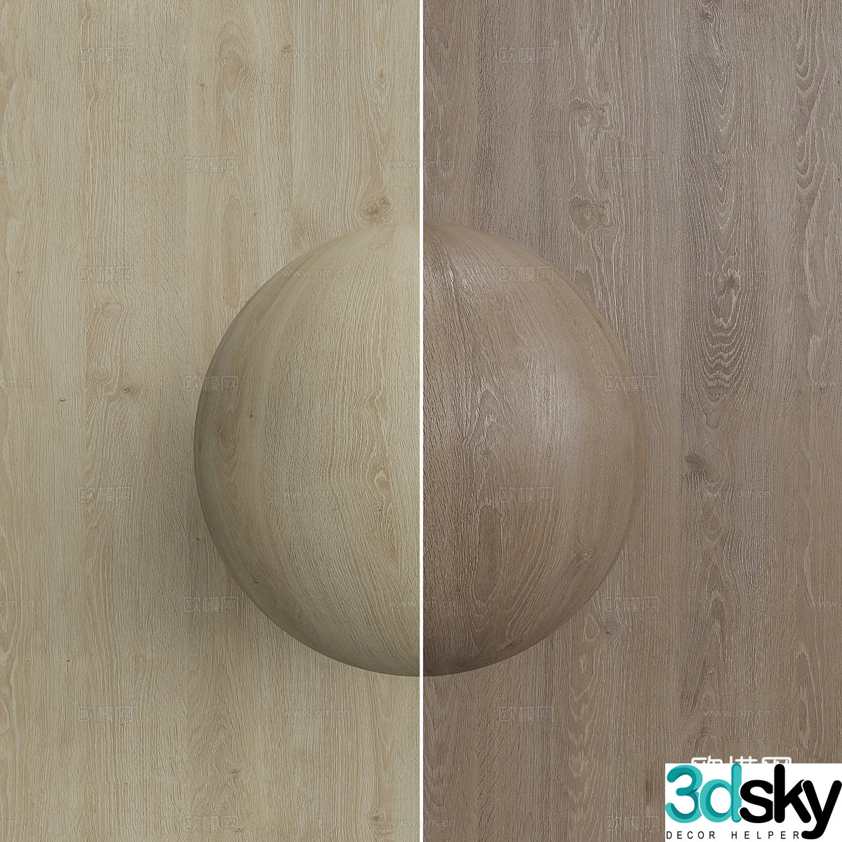 Wooden floor 3d model
