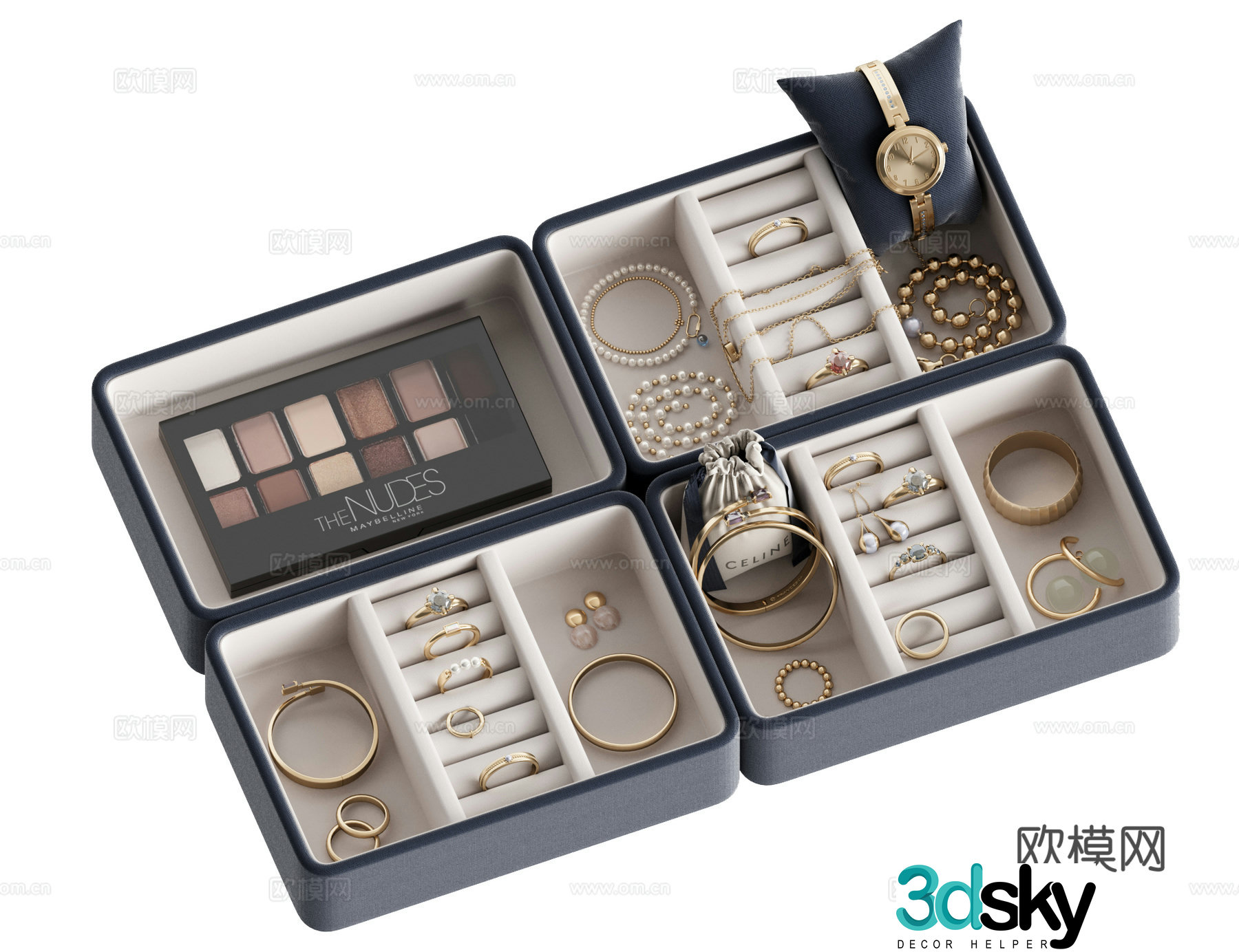 Jewelry box 3d model