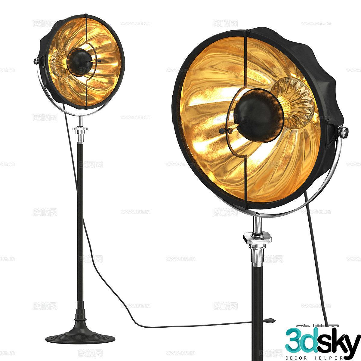 Floor lamp 3d model