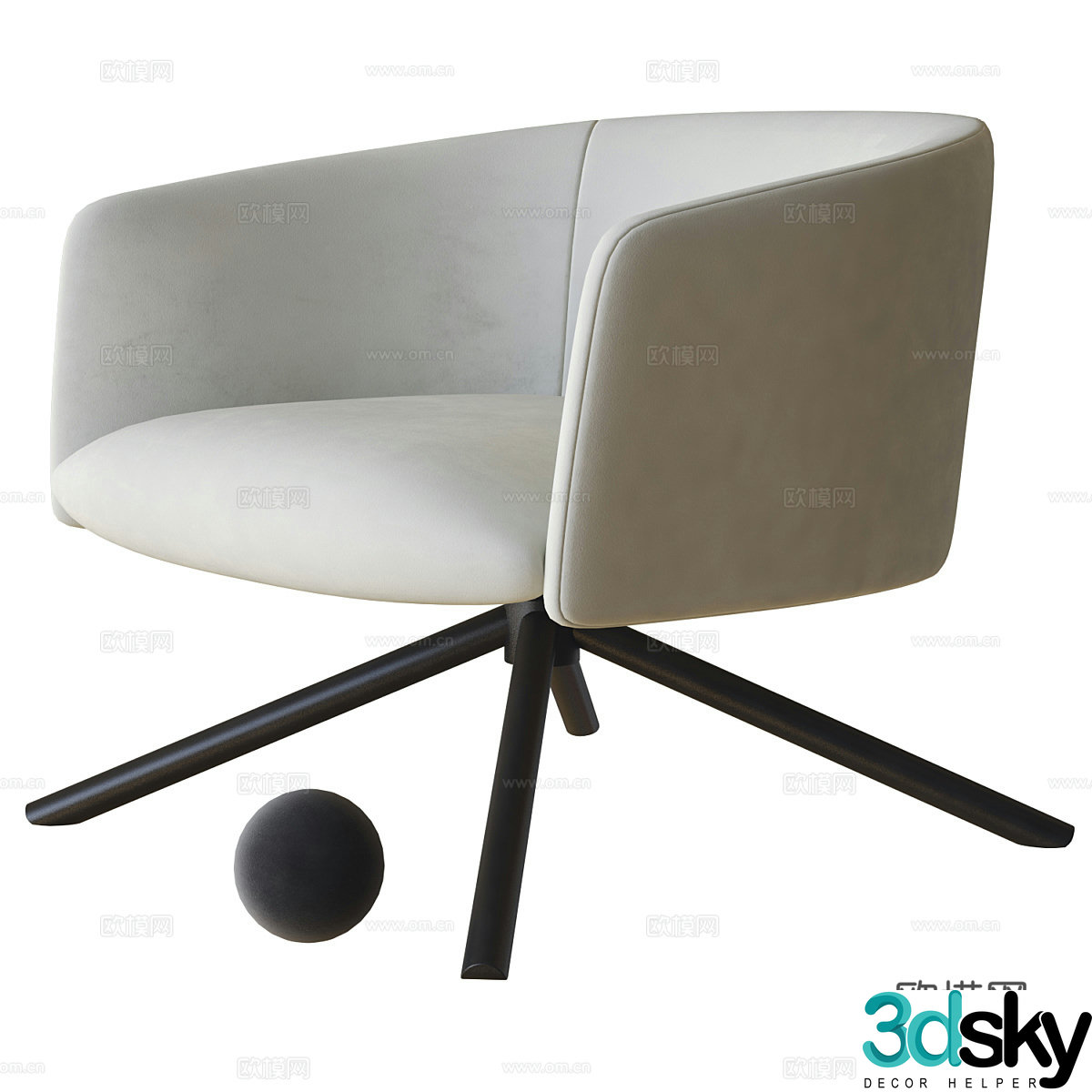 Office chair 3d model