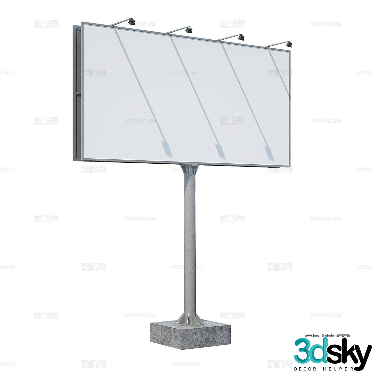 Floor lamp 3d model