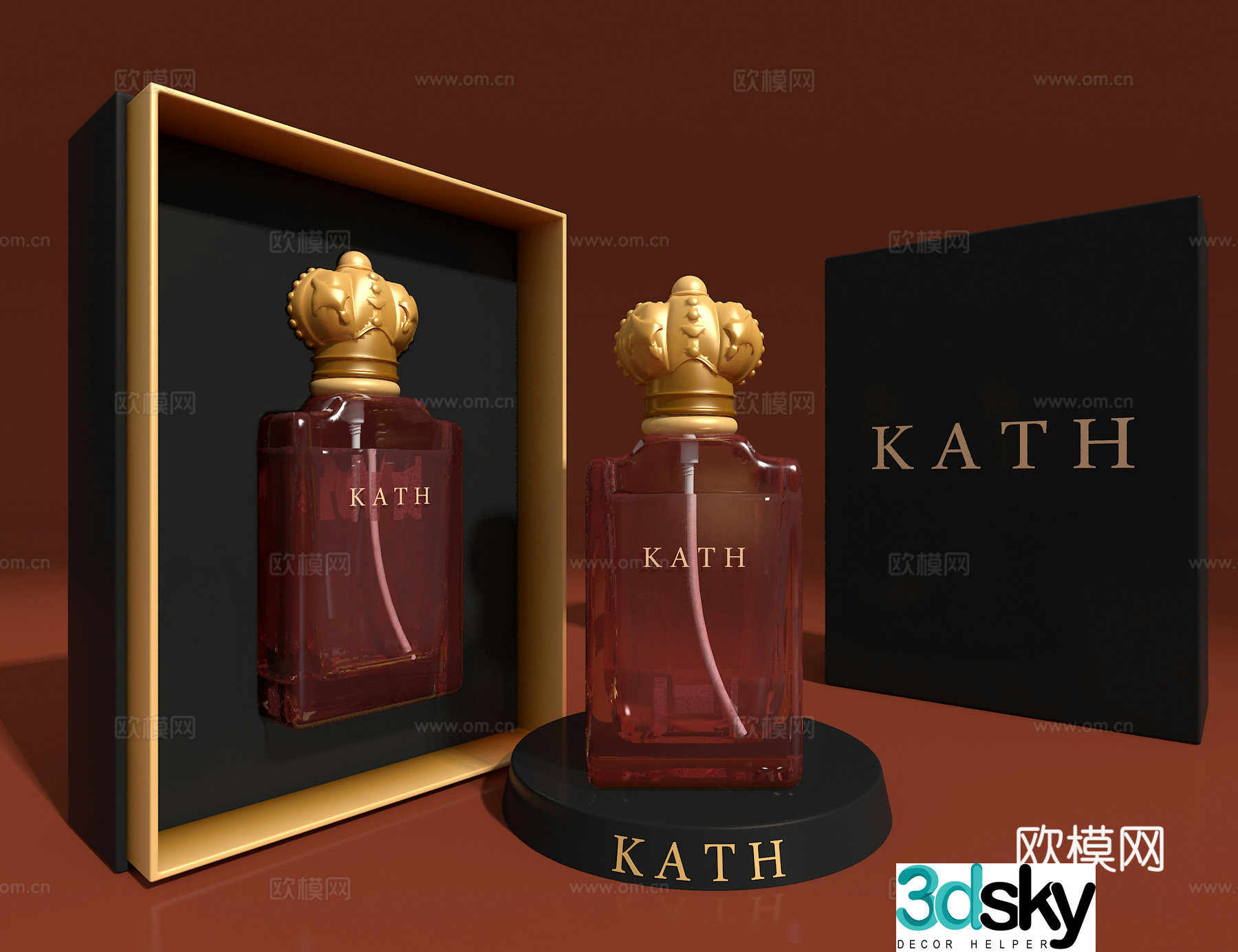 Perfume 3d model