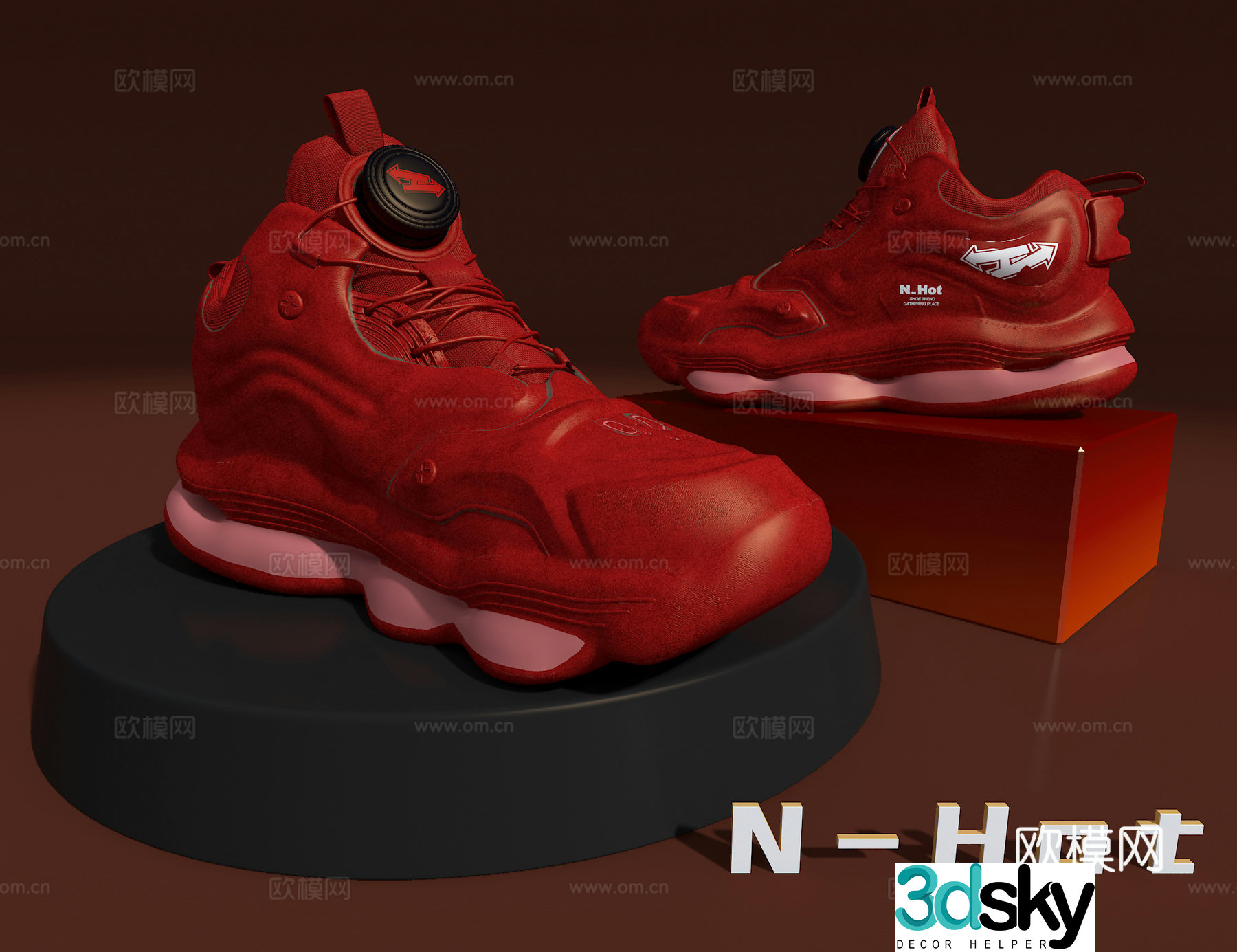 Sneaker 3d model