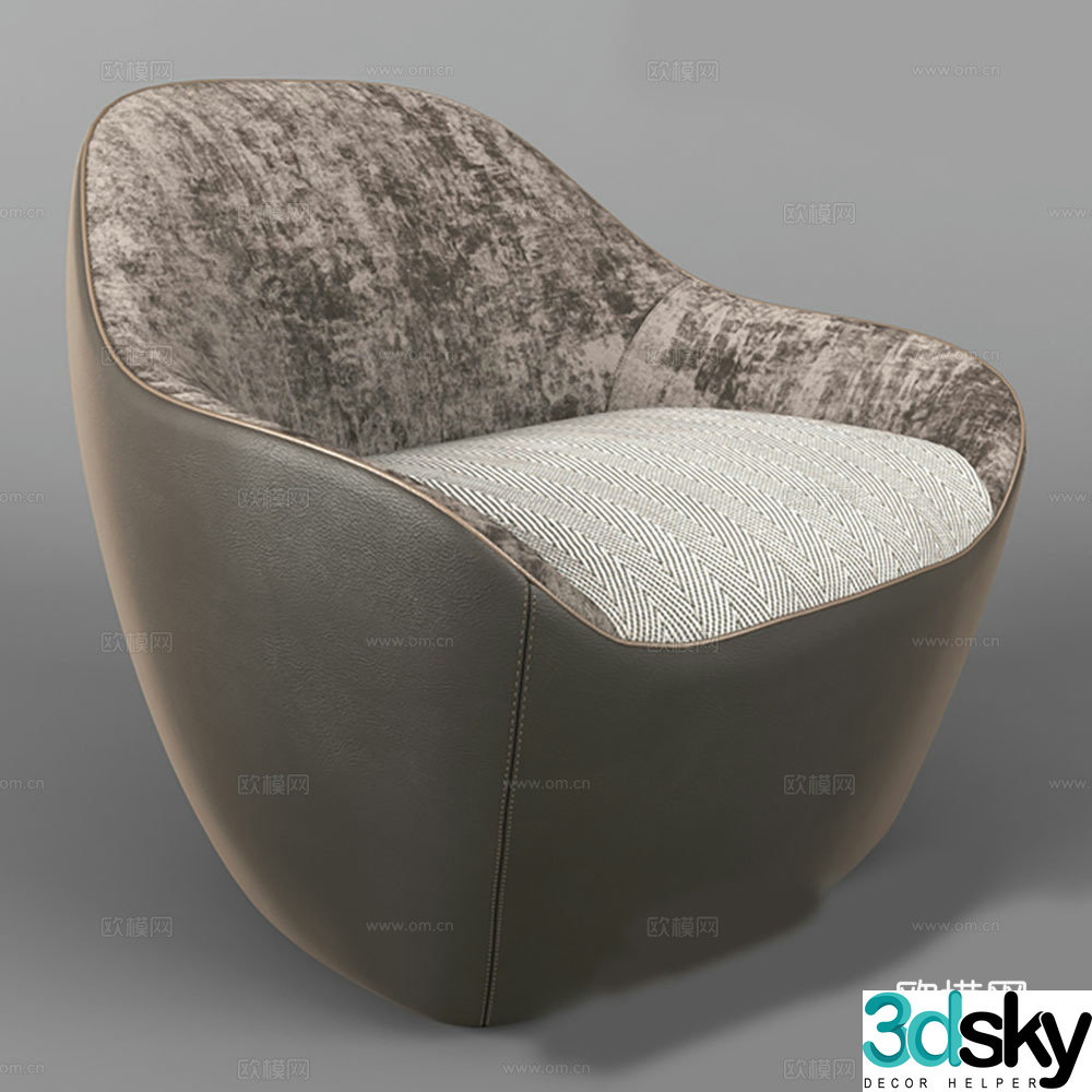 Sofa Single sofa Seat Casual sofa 3D model