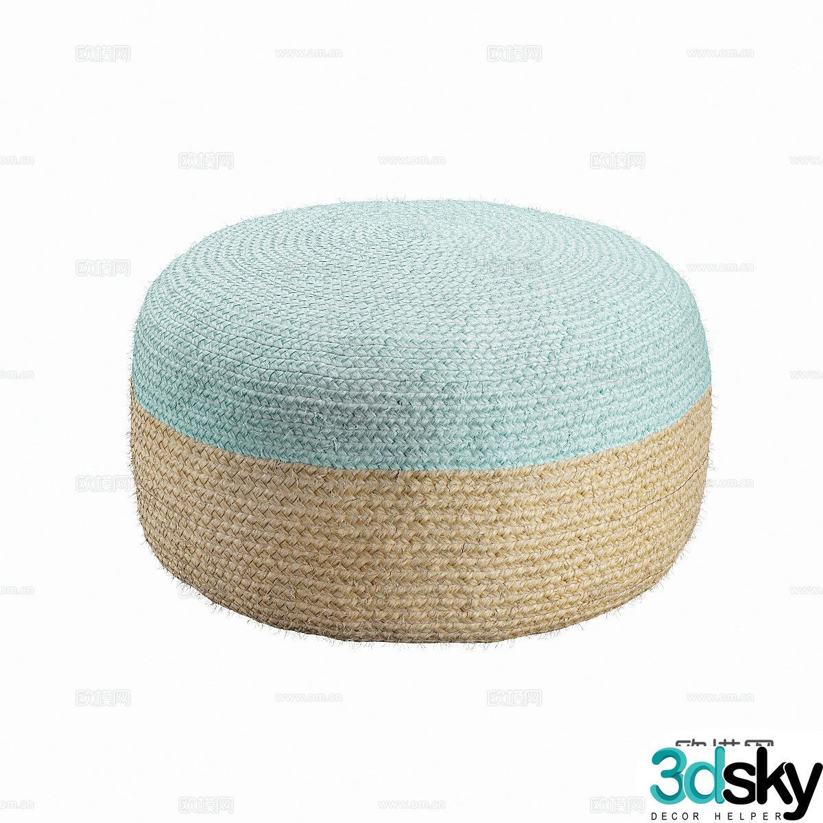 stool cushion 3d model