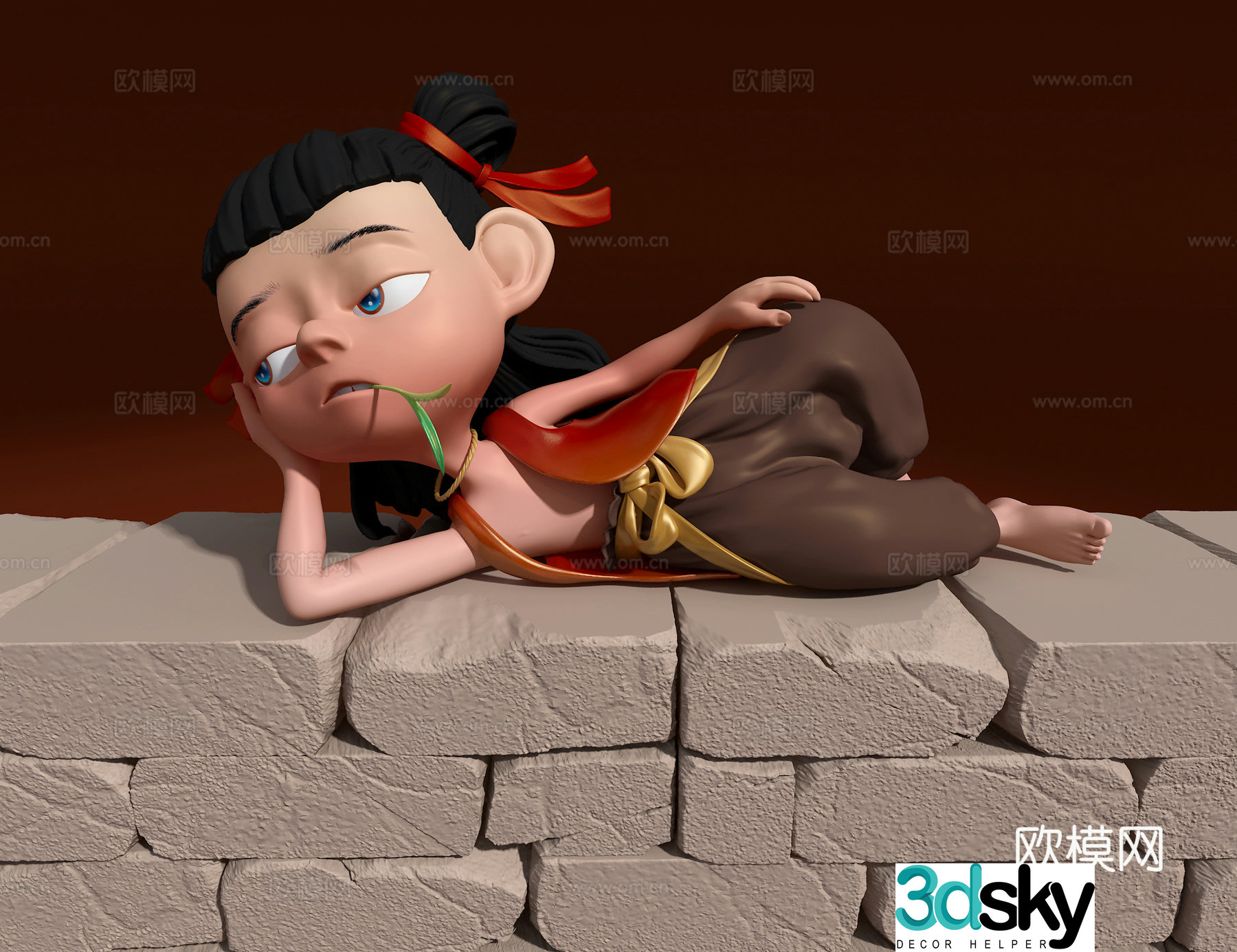 Nezha 3d model
