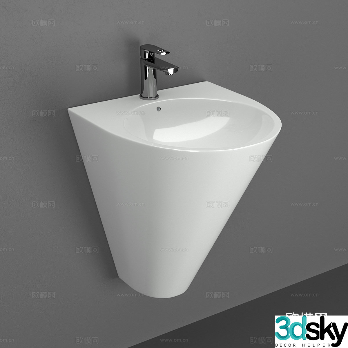 Wash basin 3d model