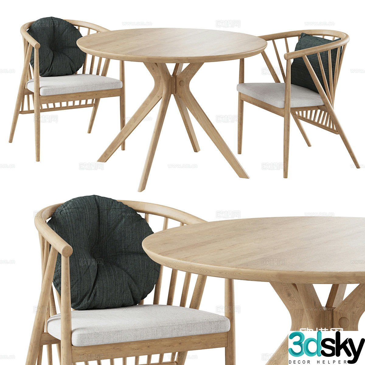 Desk 3d model