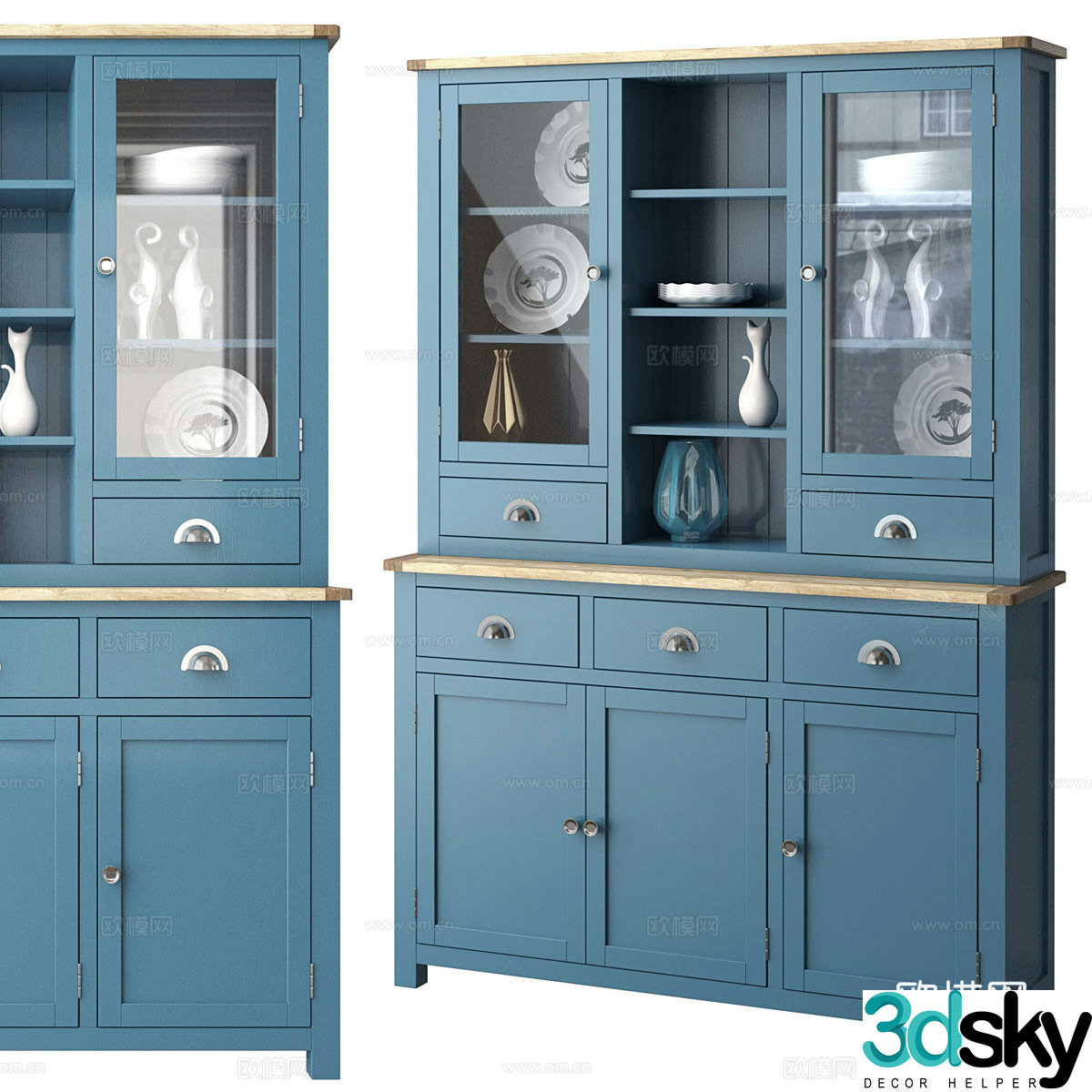 American sideboard 3D model