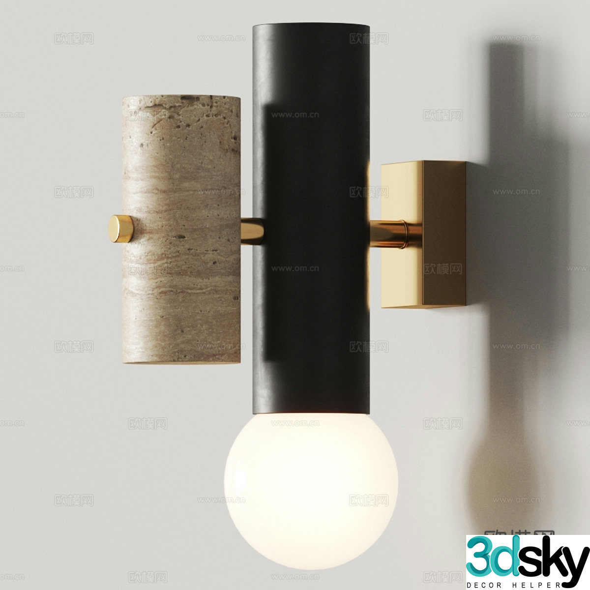 Wall lamp 3d model