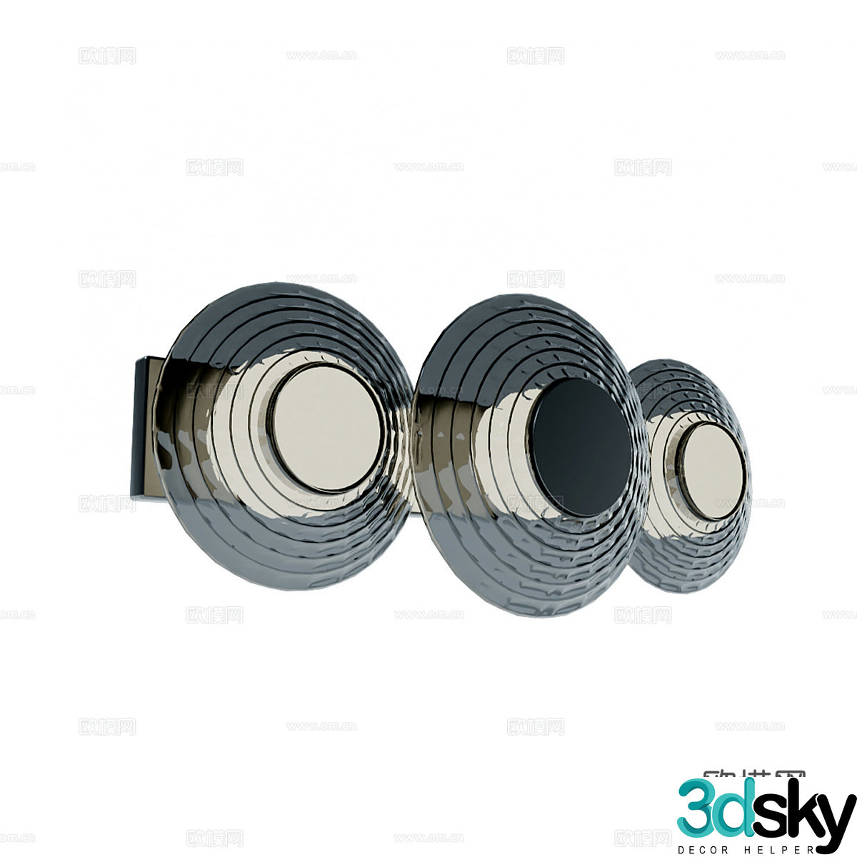 Modern simple wall lamp wall lamp simple wall lamp glass wall lamp round wall lamp living room wall lamp 3d model