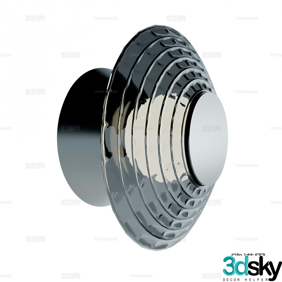 Modern simple glass wall lamp wall lamp simple wall lamp decorative wall lamp living room wall lamp 3d model