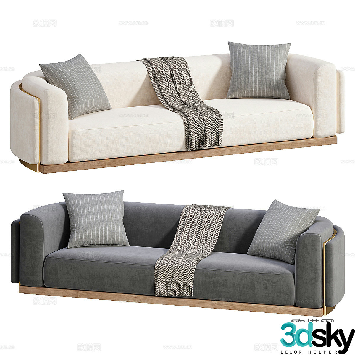 Multiplayer sofa 3d model