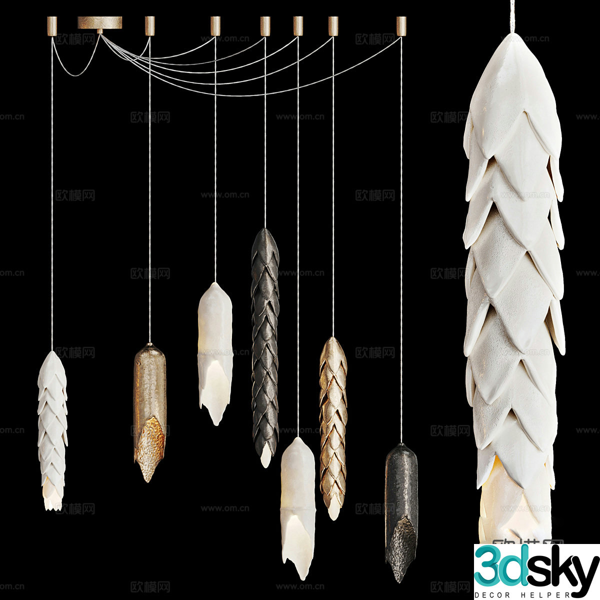 Chandelier 3d model