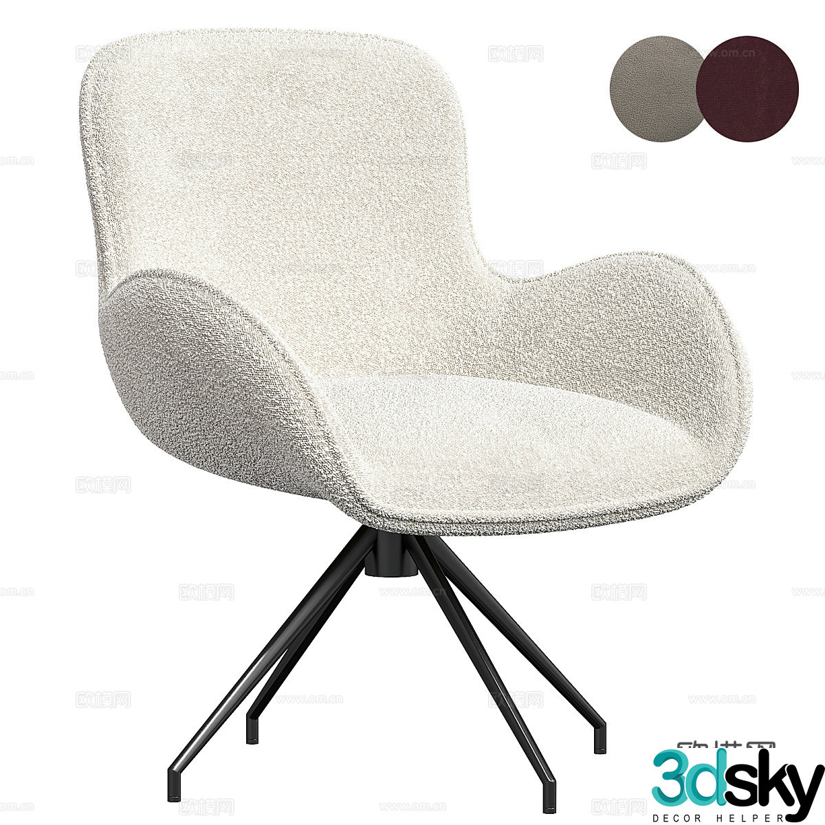 Office chair 3d model