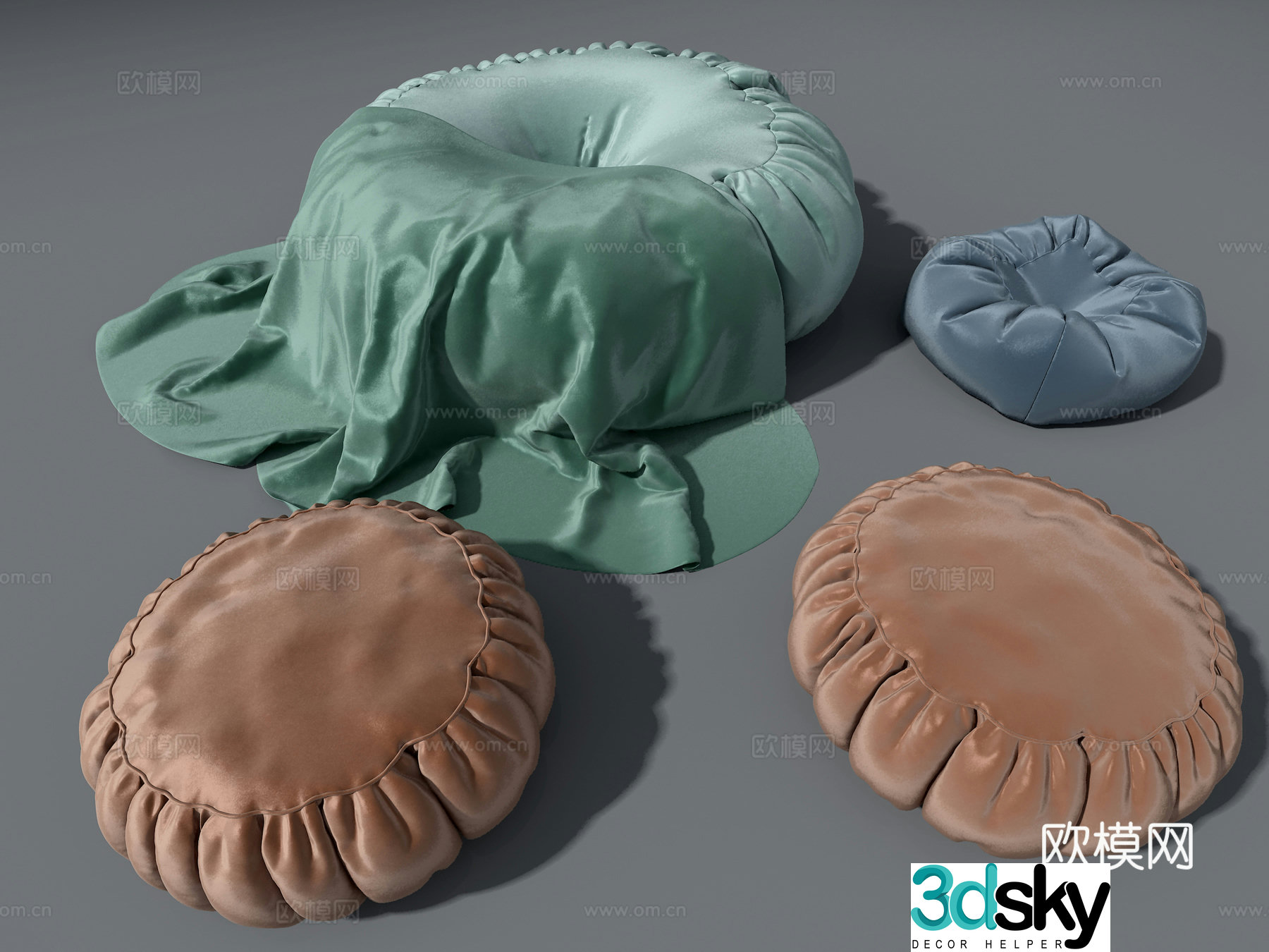 Lazy sofa 3d model