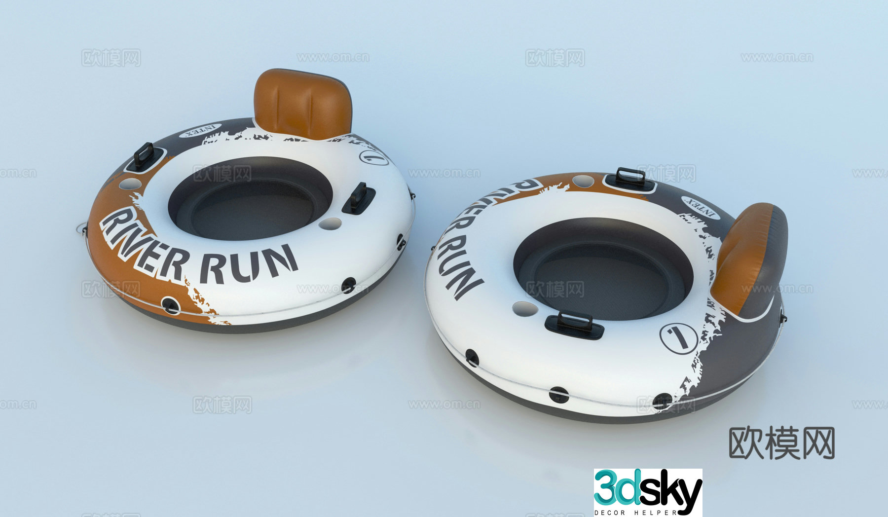 Swimming ring 3d model