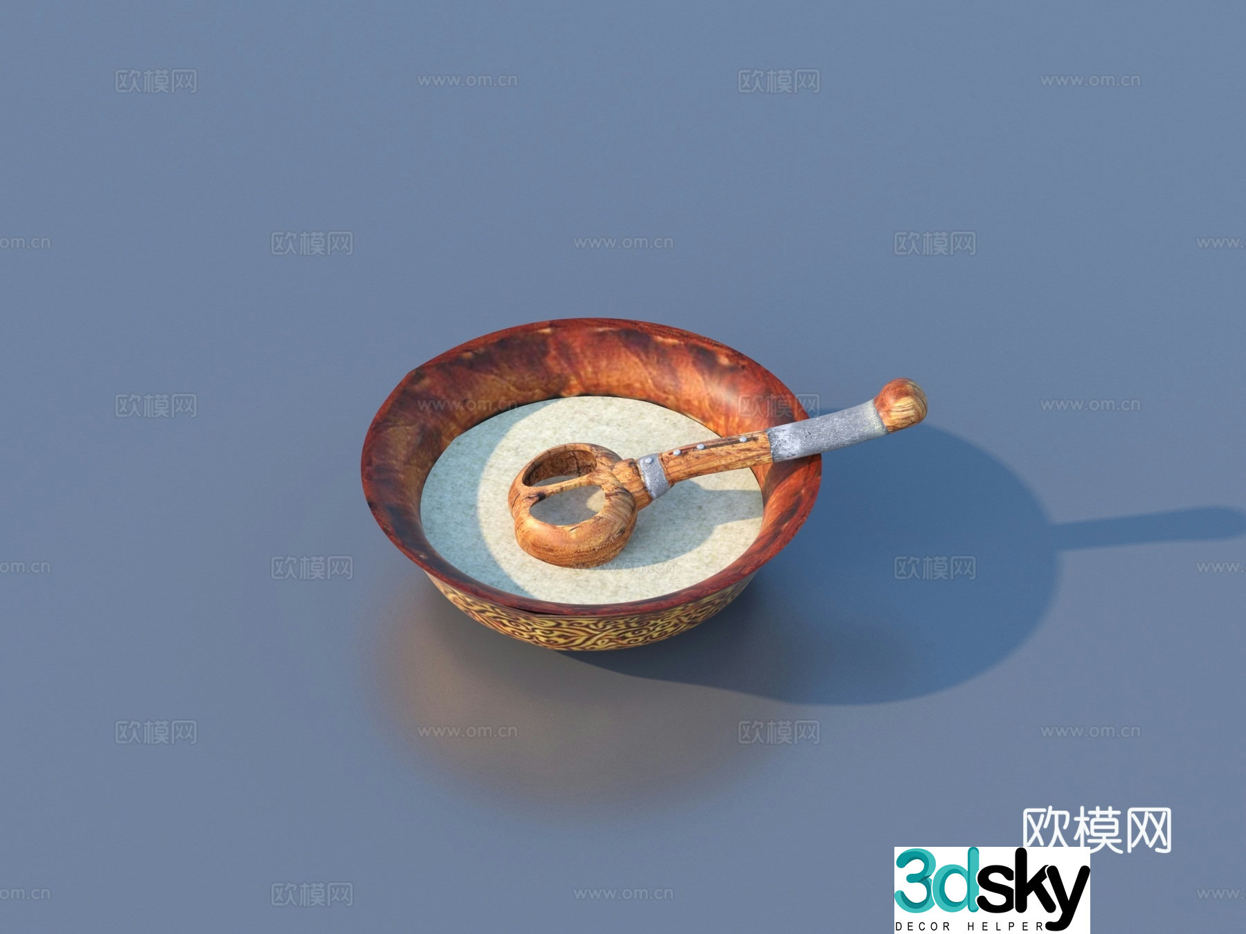 Bowl Soup Tableware 3d Model