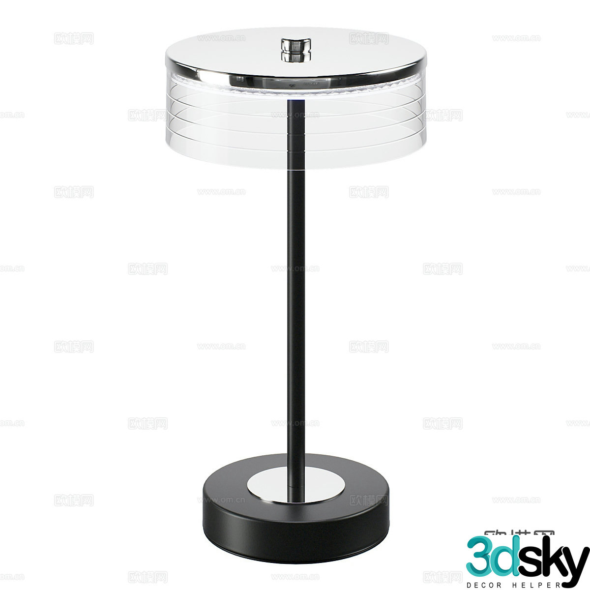 Modern simple desk lamp Table lamp Simple desk lamp Lamp 3d model