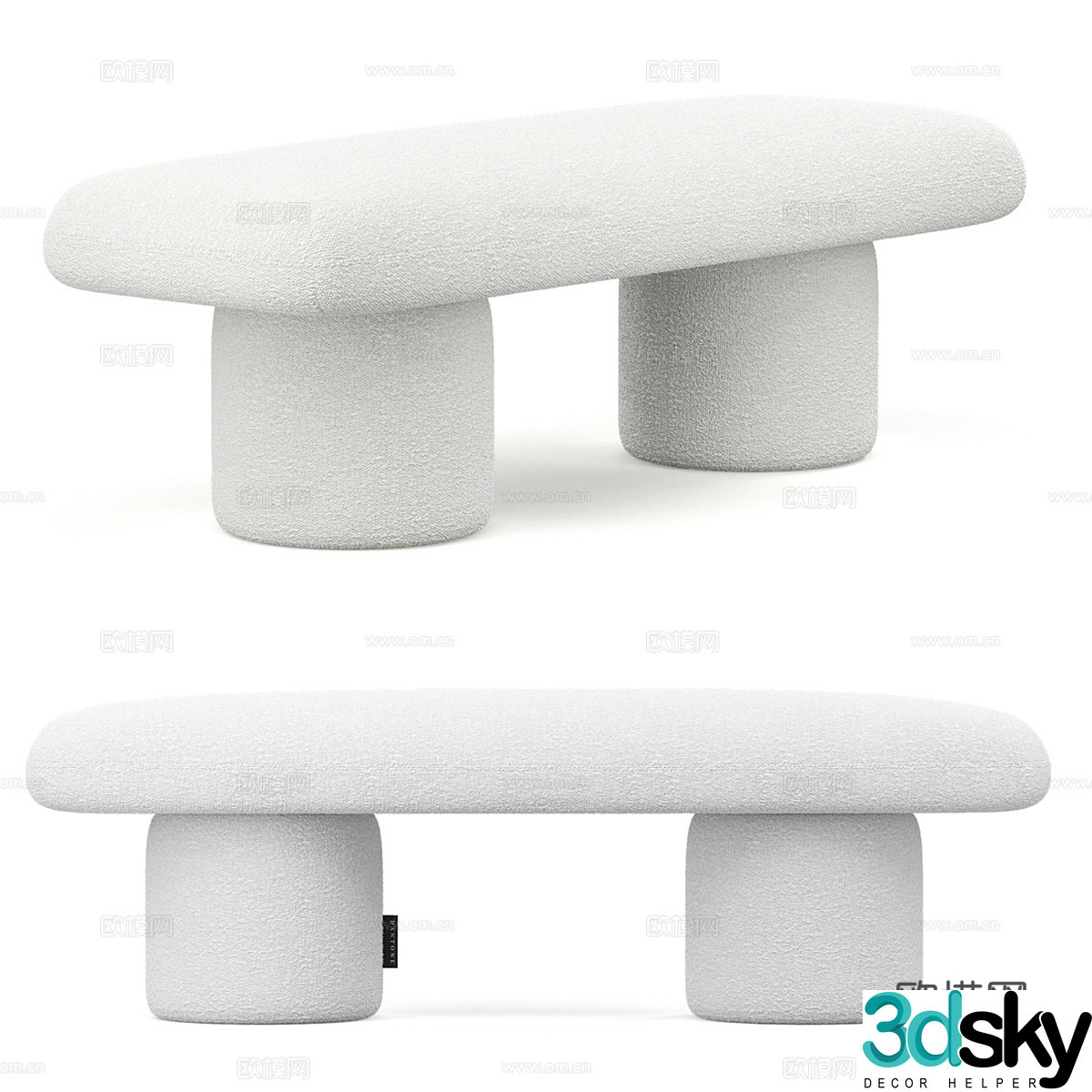 Lazy sofa 3d model