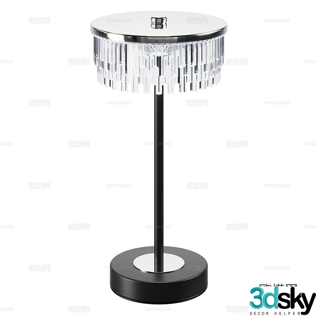 Modern simple desk lamp Table lamp Simple desk lamp Study desk lamp Lamp 3D model