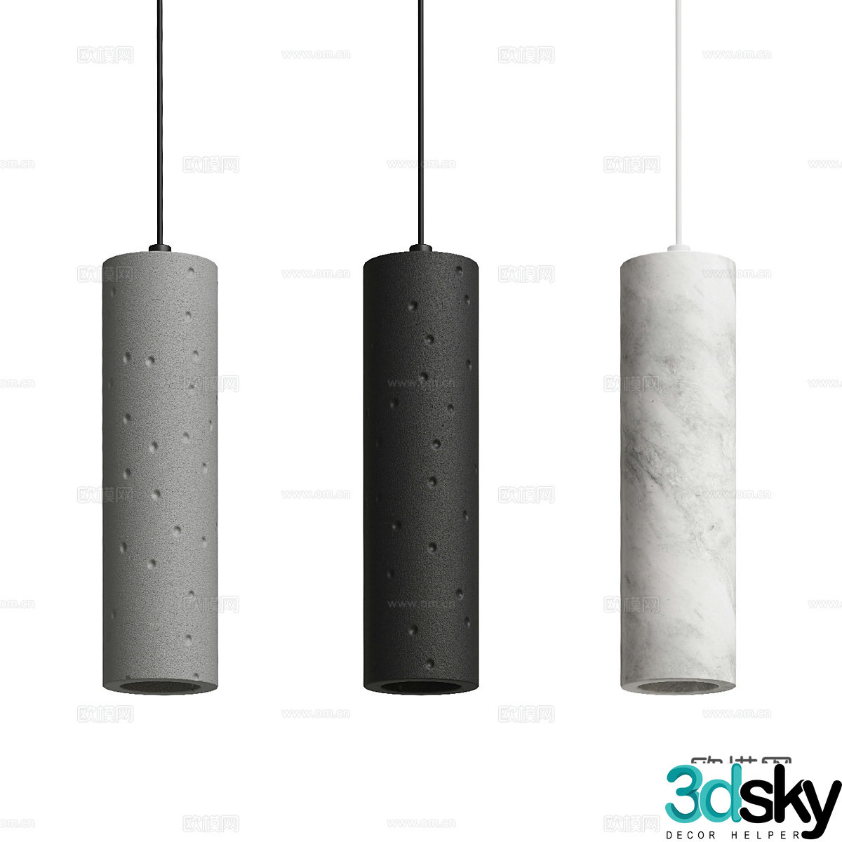Nordic simple chandeliers chandeliers simple chandeliers dining chandeliers living room chandeliers lamps 3D model