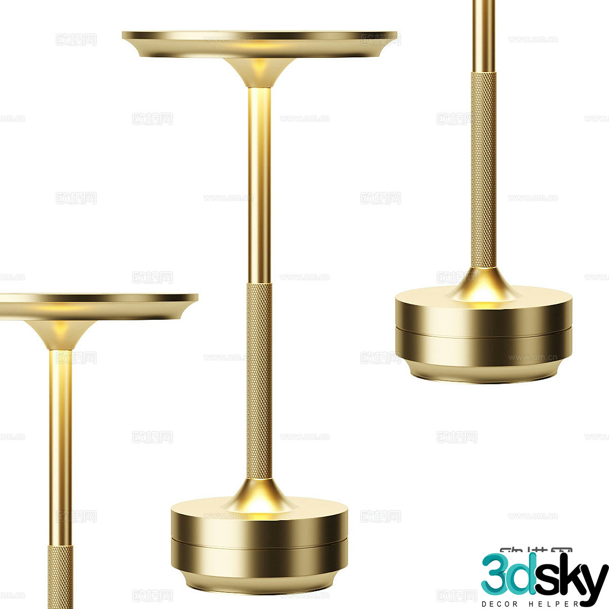 Modern simple and light luxury desk lamp desk lamp simple desk lamp study desk lamp 3D model