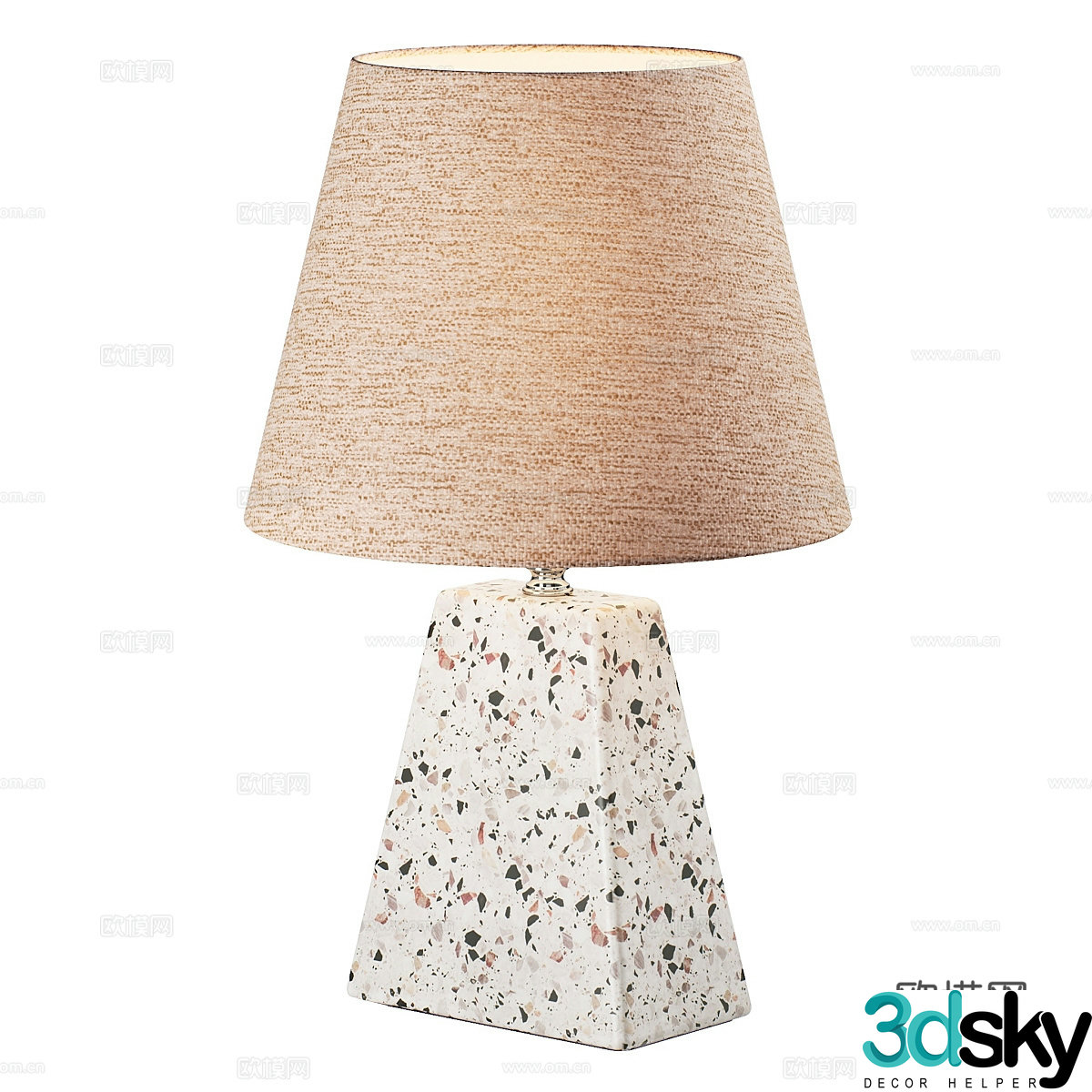 Modern simple desk lamp Table lamp Simple desk lamp Study desk lamp 3D model
