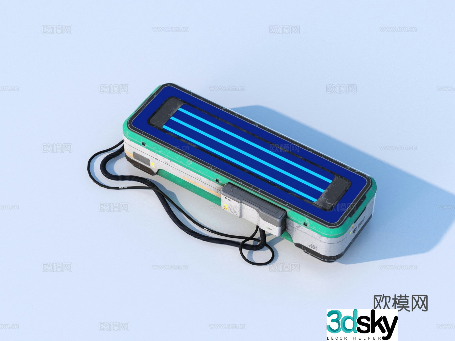 Hardware mechanical parts cabin components 3D model