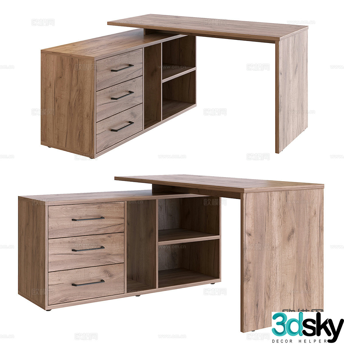 HOFF Vita Desk 3D Model